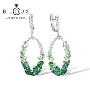 Идеално сребърно бижу за повод – обеци Clara Bijoux