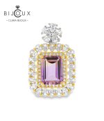 сребърна висулка с аметрин Clara Bijoux