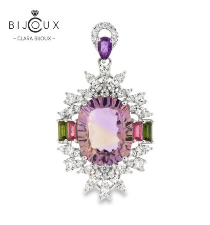 Бутикова висулка аметрин Clara Bijoux