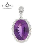 Елегантна висулка с естествен Аметист Clara Bijoux