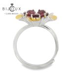 елегантен сребърен пръстен с детелина