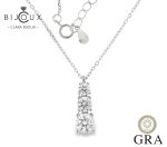 Луксозно колие Clara Bijoux 925 с родиево покритие