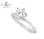 бутиков пръстен със сребро 925 и мойсанит 2 карата