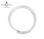 сребърен пръстен 925 с мойсанит clara bijoux