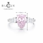 Елегантен сребърен пръстен Clara Bijoux с розов CZ