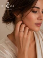 Дама със сребърна халка с турмалин Clara Bijoux