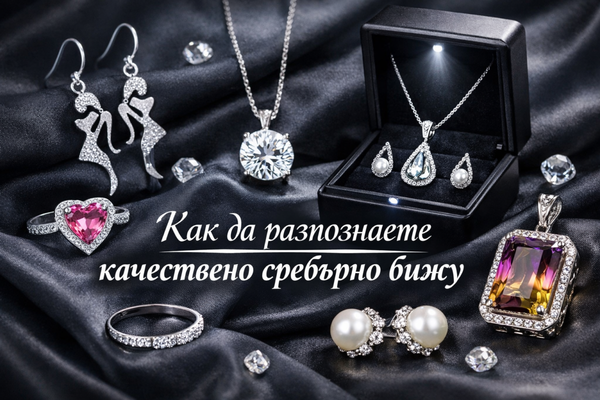 качествено сребърно бижу различни модели обеци пръстени комплекти Clara Bijoux